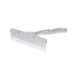 Fluffer Comb with Alum Handle/SS Replace Blade