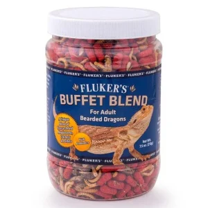 Fluker's Buffet Blend Adult Bearded Dragon Formula Freeze Dried Food 7.5 oz