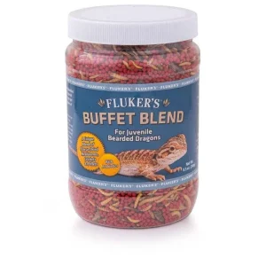 Fluker's Buffet Blend Juvenile Bearded Dragon Formula Freeze Dried Food 8.5 oz