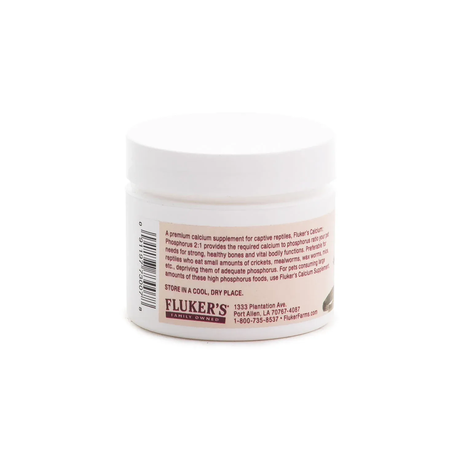 Fluker's Calcium Phosphorus 2:1 Reptile Supplement Powder - Image 2