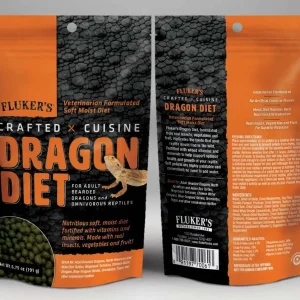Fluker's Crafted Cuisine Adult Bearded Dragon Diet Dry Food 6.75 oz