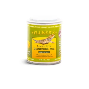 Fluker's Gourmet-Style Canned Omnivore Mix for Reptiles 2.75 oz