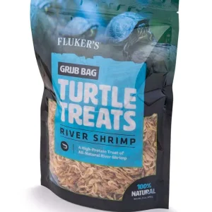 Fluker's Grub Bag Turtle Treat Rivershrimp Dry Food 6 oz