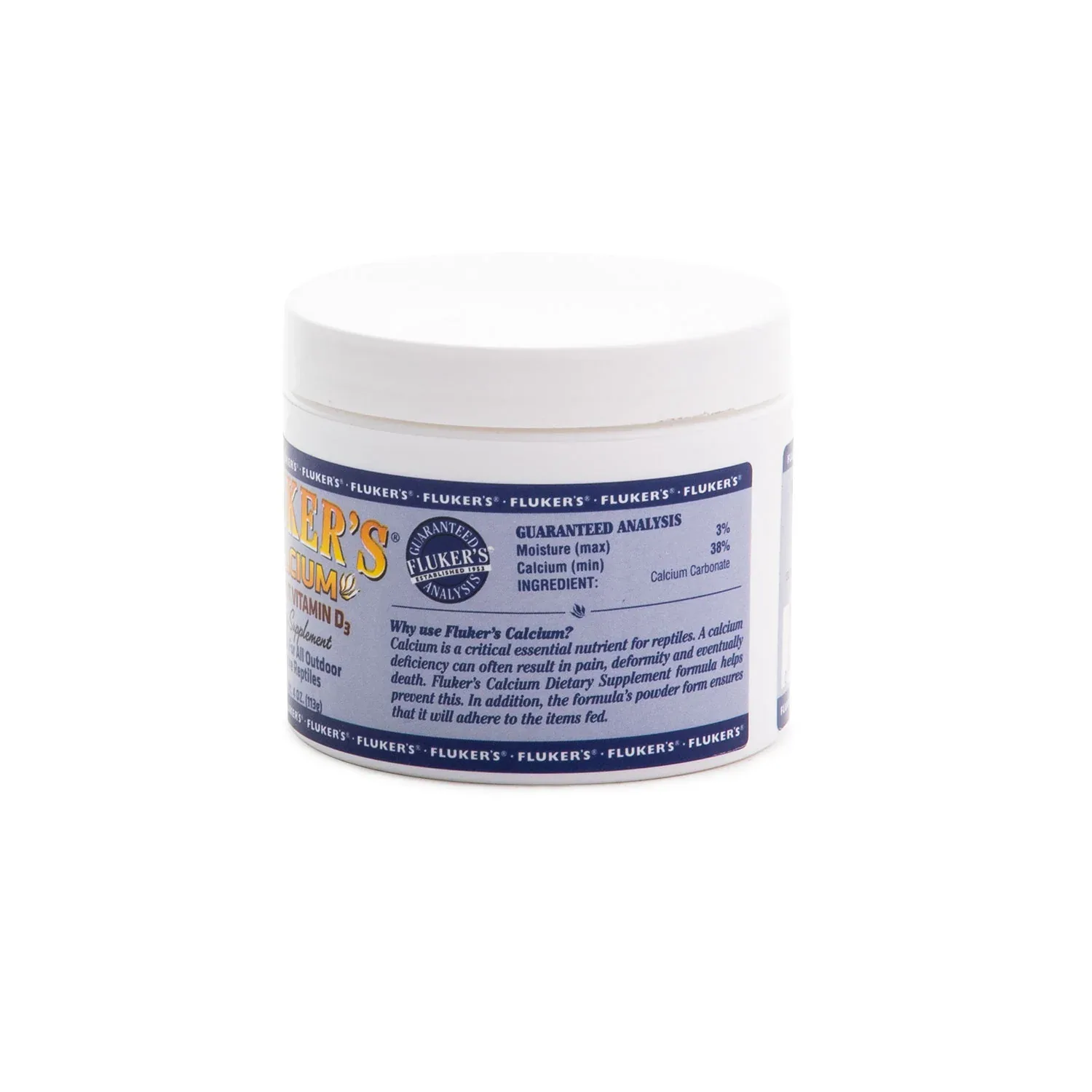 Fluker's Repta Calcium D3 Free Reptile Supplement Powder - Image 2