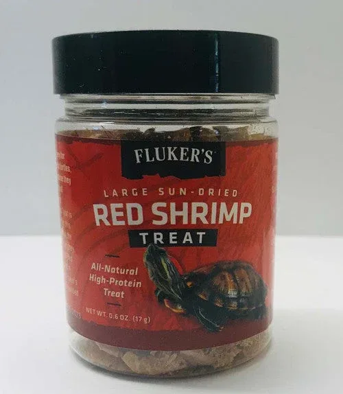 Fluker's Sun-Dried Red Shrimp Reptile Treat .6 Ounces - Image 2