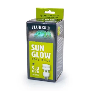 Fluker's Sun Glow 5.0 UVB Tropical Fluorescent Bulb White 26 Watt
