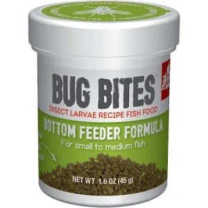 Fluval Bugbites Bottom Feeder Granule Small Medium 1.6oz A6586{L+7}