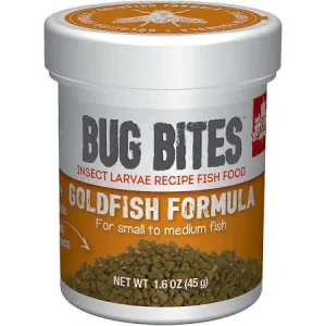 Fluval Bugbites Small Medium Goldfish Granules 1.6oz A6583{L+7}