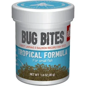 Fluval Bugbites Small Tropical Fish Granules 1.6oz A6577{L+7}