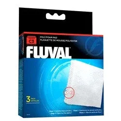 Fluval C3 Poly Foam Pad, 3 Pack 14009{L+7} - Image 2