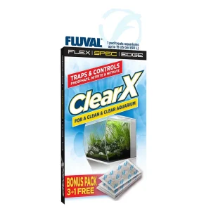Fluval Clear X Filter Pillow A1336 4 Pack{L+7}(DD)