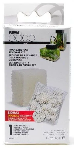 Fluval Edge Foam & Biomax Renewal Kit