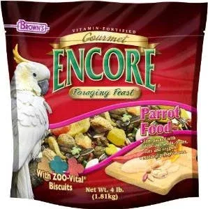 FM Brown's Encore Gourmet Parrot Food 4lb {L-1}423017