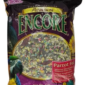 FM Brown's Encore Premium Parrot Food 8lb C=4 {L-1} 423308