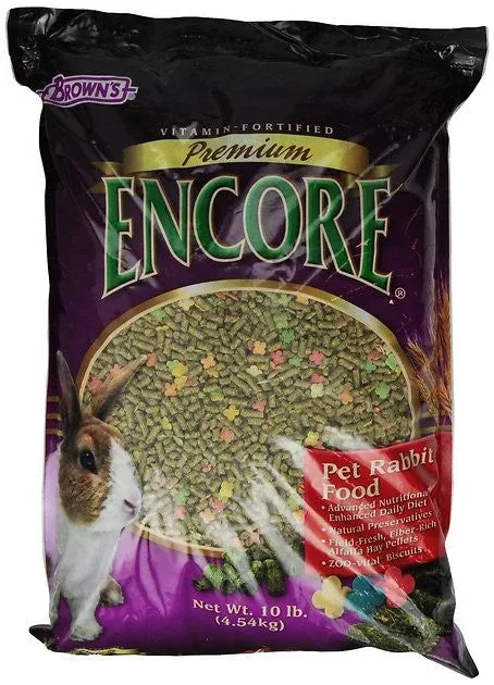 FM Brown's Encore Premium Rabbit Food 10lb {L+1}423307