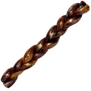 Fog City Pet 12" Beef Gullet Braid Dog Chew Treat