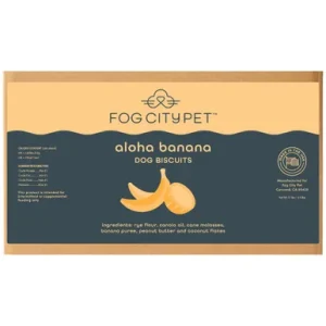 Fog City Pet Aloha Banana Dog Biscuits