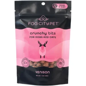 Fog City Pet Crunchy Bits Venison Freeze