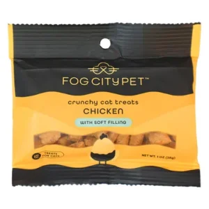 Fog City Pet Crunchy w/ Soft Filling Chicken Trial Size Cat Treats