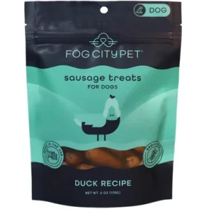 Fog City Pet Duck Sausage Jerky Dog Treats