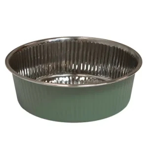 Fog City Pet Green Premium Ribbed Dog Bowl
