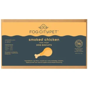 Fog City Pet Smoked Chicken Meat Recipe Dog Biscuits