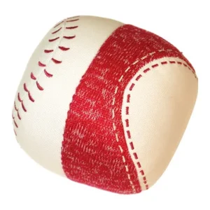 Fog City Pet The Home Run Baseball Plush Dog Toy