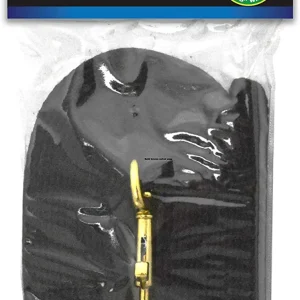 Four Paws Cotton Web Dog Lead, Black, 10 ft