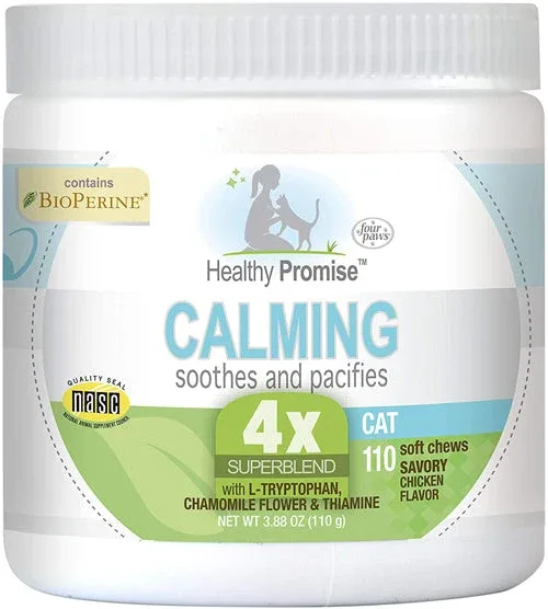Four Paws Healthy Promise Cat Calming Chews Calming 110 ct