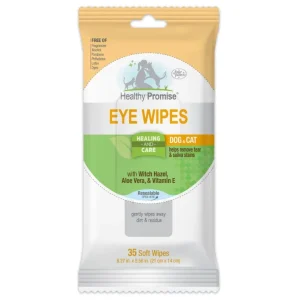 Four Paws Healthy Promise Cat Dog Eye Wipes 35 ct