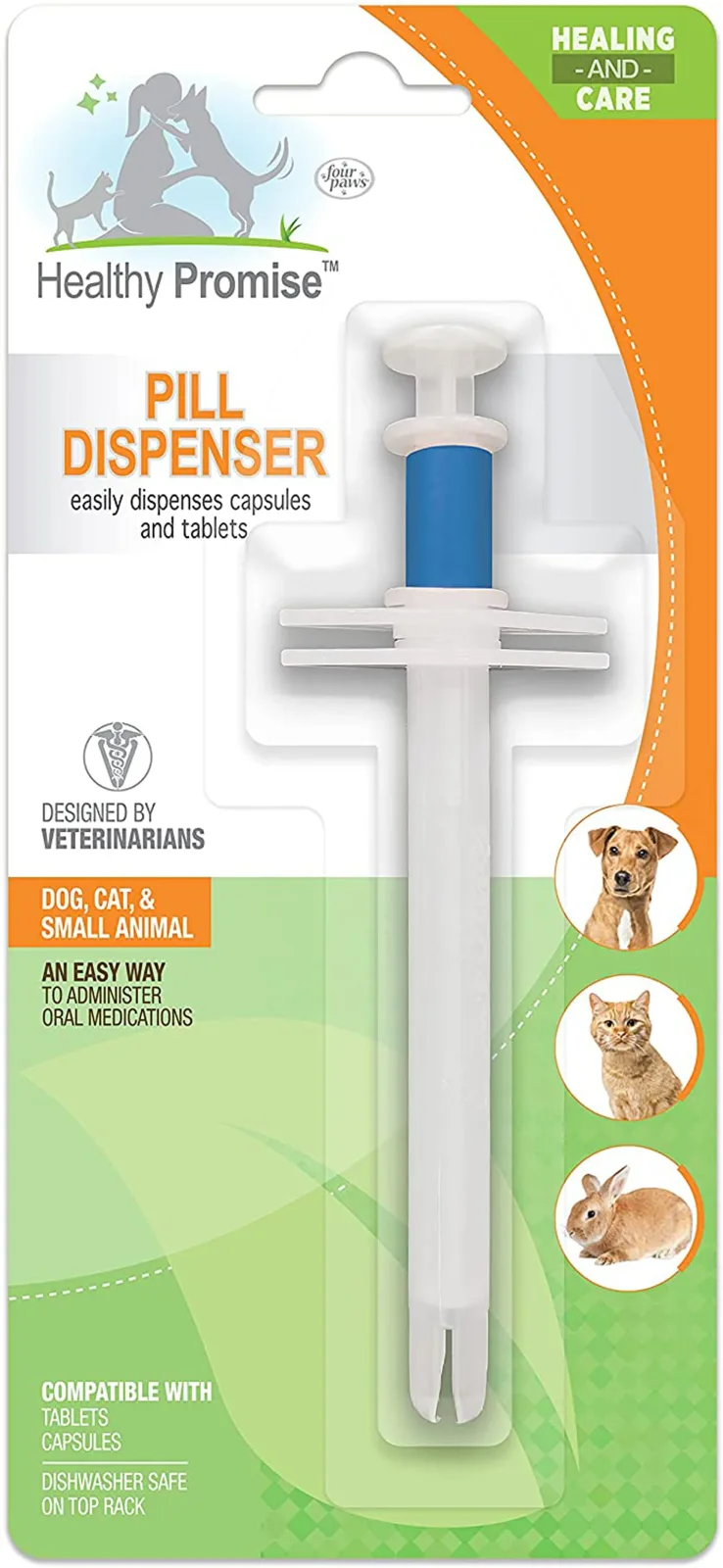 Four Paws Healthy Promise Pet Pill Dispenser 1 ct