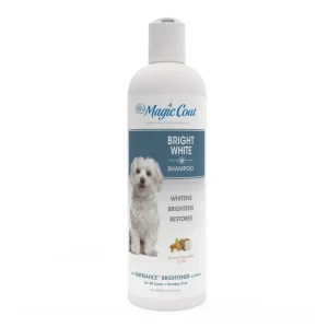 Four Paws Magic Coat Bright White Dog Shampoo Almond Shea Butter, 16 oz, 1 ct