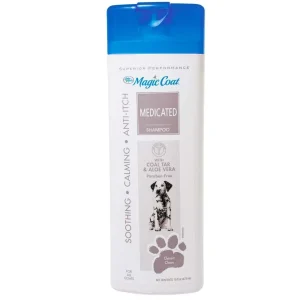 Four Paws Magic Coat Medicated Dog Shampoo for Skin Allergies Medicated Dog Shampoo 16 oz (1 ct)