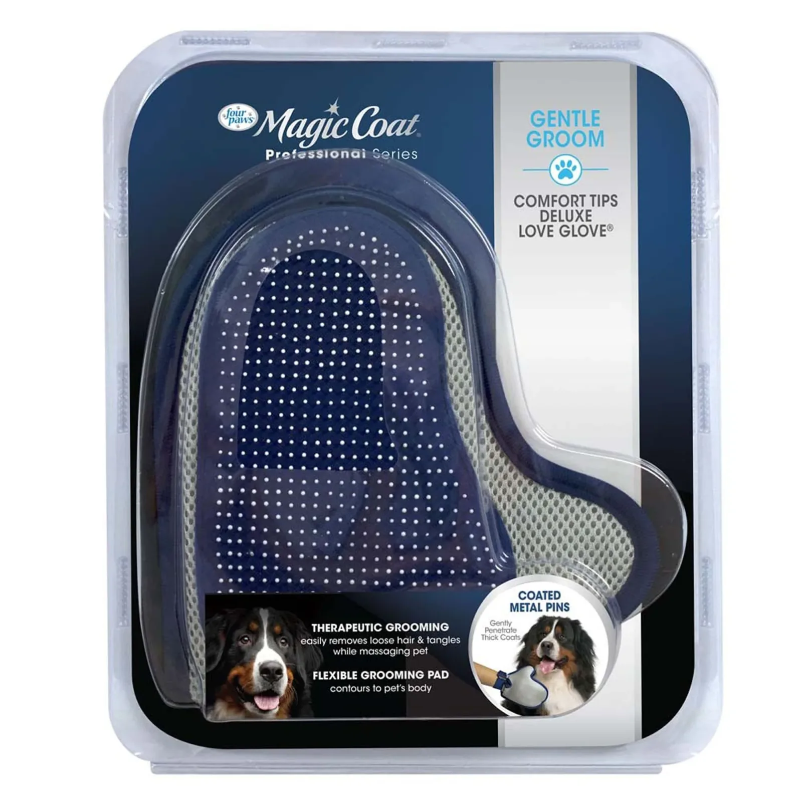 Four Paws Magic Coat Professional Series Comfort Tips Deluxe Dog Grooming Glove 1 ct - Image 2