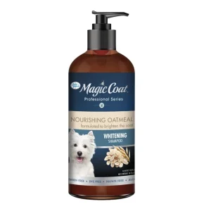 Four Paws Magic Coat Professional Series Nourishing Oatmeal Whitening Dog Shampoo Almond Vanilla, 16 oz, 1 ct