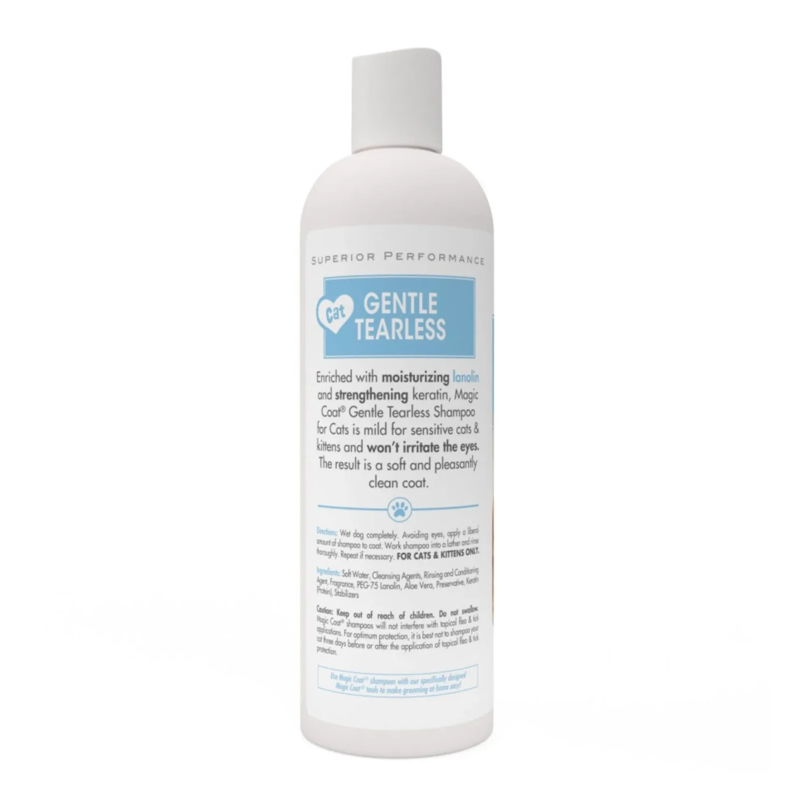 Four Paws Magic Coat Tearless Cat & Kitten Shampoo 16 oz - Image 2