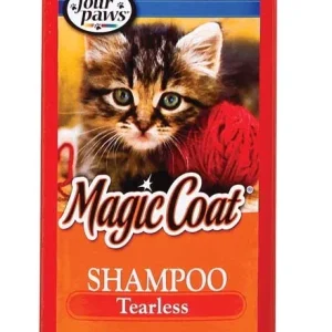 Four Paws Magic Coat Tearless Shampoo for Cats & Kittens Tearless Cat Shampoo, 12 oz (1 ct)