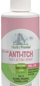 Four Paws Pet Aid Healing Remedies, Medicated Pet Anti Itch Spray 1Ea