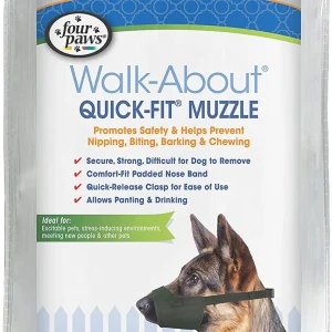 Four Paws QuickFit Dog Muzzle Medium 1 ct
