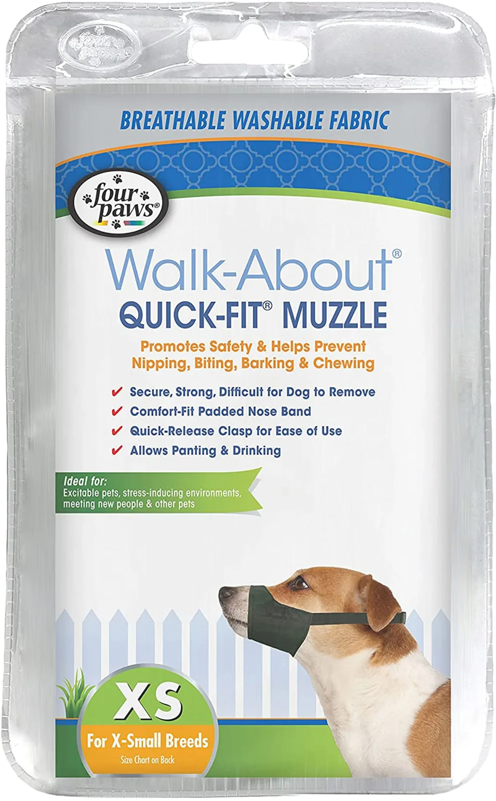 Four Paws QuickFit Dog Muzzle X-Small 1 ct