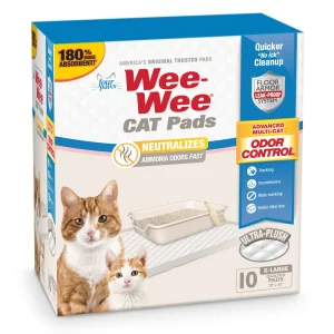 Four Paws Wee-Wee Cat Pads Unscented 28 in X 30 in (10 ct)