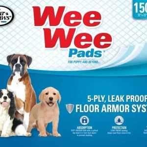 Four Paws WeeWee Superior Performance Dog Pee Pads 22 in x 23 in 150 ct