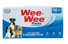 Four Paws WeeWee Superior Performance Dog Pee Pads 22 in x 23 in Box 100 ct