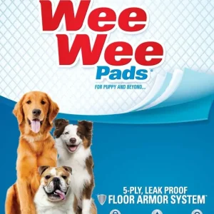 Four Paws WeeWee Superior Performance X-Large Dog Pee Pads, 28 in x 34 in 14 ct
