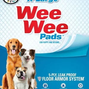 Four Paws WeeWee Superior Performance X-Large Dog Pee Pads, 28 in x 34 in 21 ct