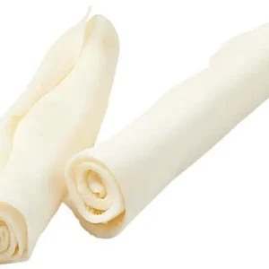 Clean Run Frankly Pet USA 100% Beef Collagen Chew - Retriever Roll, 7-8in.