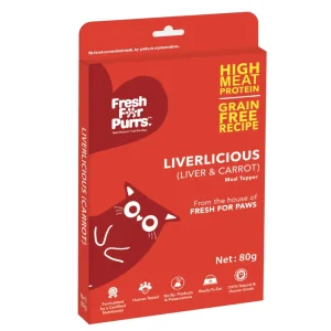 Fresh For Purrs Liverlicious Carrot Supplement for Cats