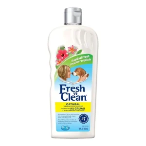 Fresh 'N Clean Oatmeal N Baking Soda Tropical Dog Shampoo, 18 oz