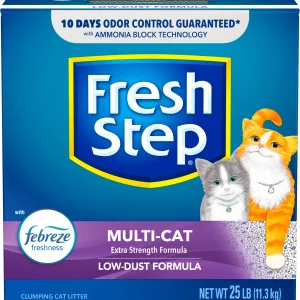 Fresh Step Multi-Cat Low Dust, Extra Strength Formula