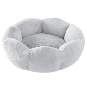 Friends Forever Gray Donut Cuddler Dog Bed